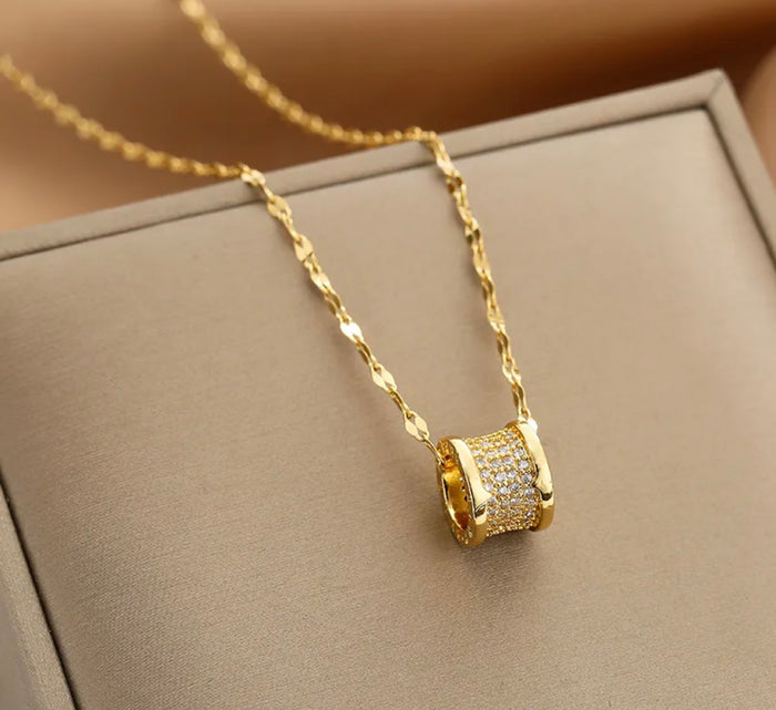 Small Barrel Necklace