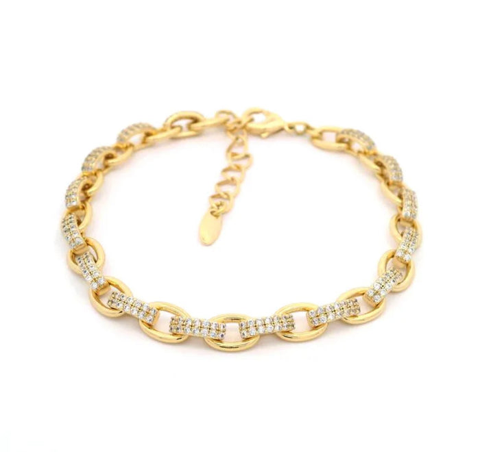 CZ Dainty Link Bracelet (FW25)