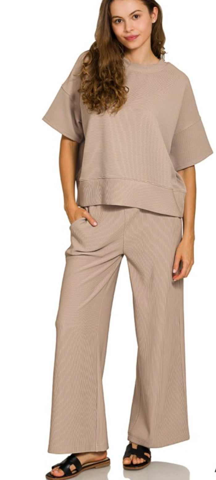 Cocoa Short Sleeve Set