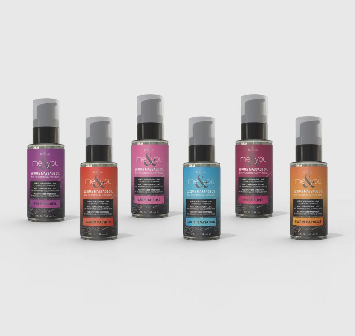 2oz. Bottle of Pheromone Infused Massage Oil