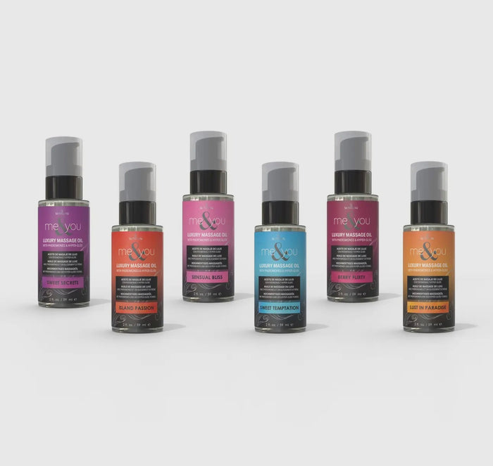 2oz. Bottle of Pheromone Infused Massage Oil