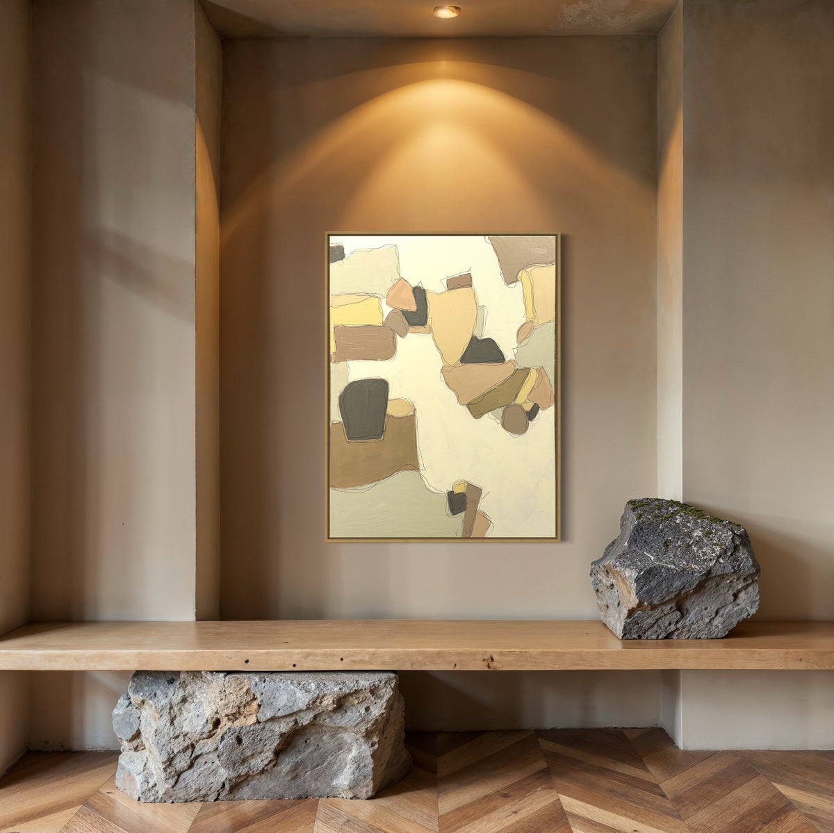“She Took a Wrong Turn But Ended Up in the Right Place” Original Framed Painting 30”x40”