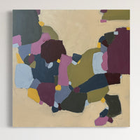 “She Put on Her Rain Boots and Went Out Anyway” Original Painting 30”x30”