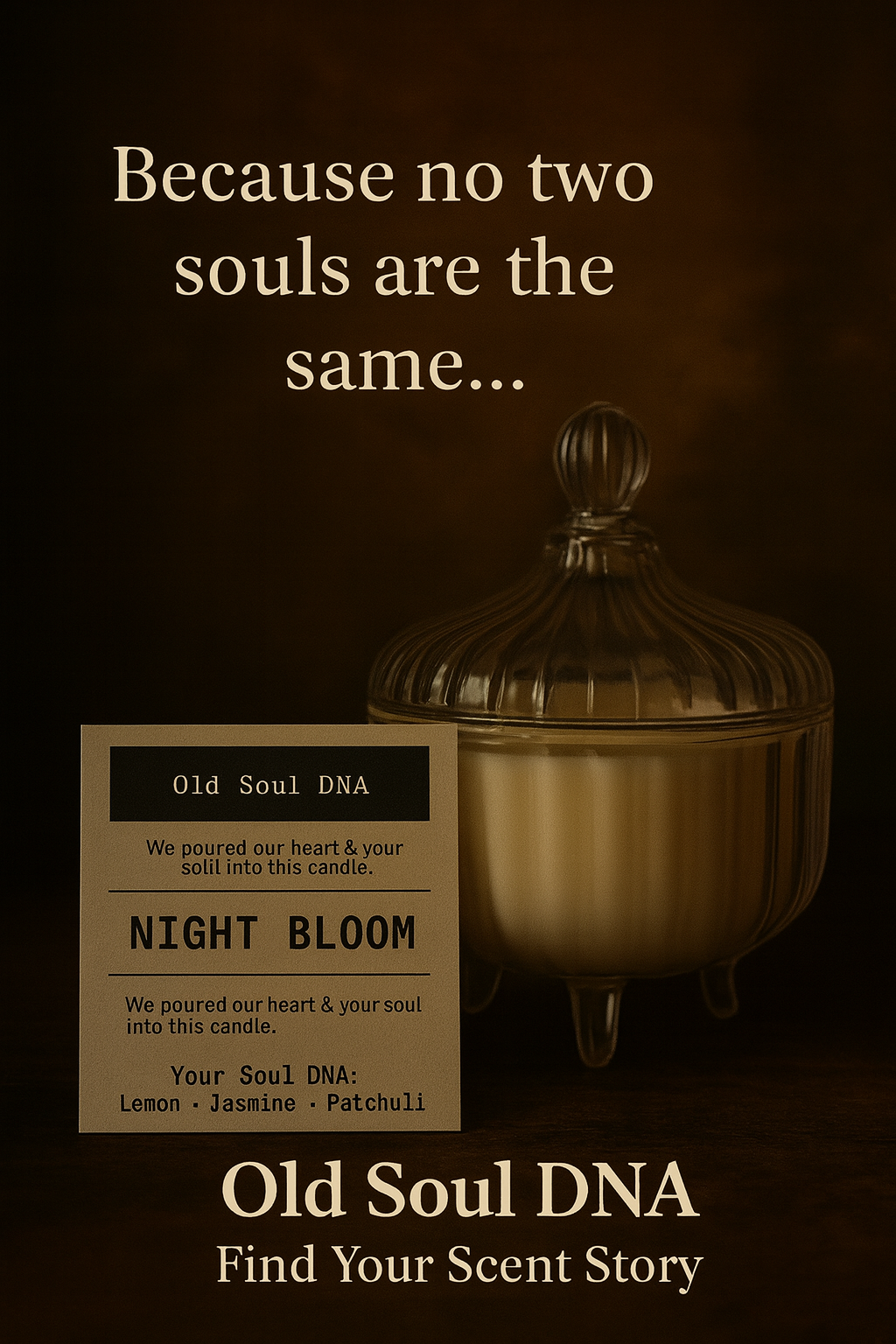 Old Soul DNA: Custom Blended Candle