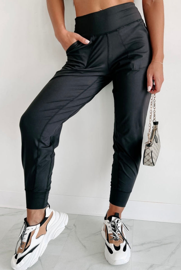 *Available In Store* Black Lightweight Joggers