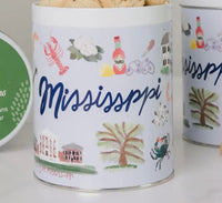 Mississippi Cheddar Cookie Tin