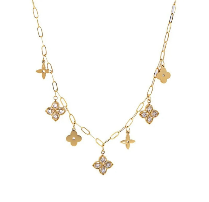 Clover Charm Necklace
