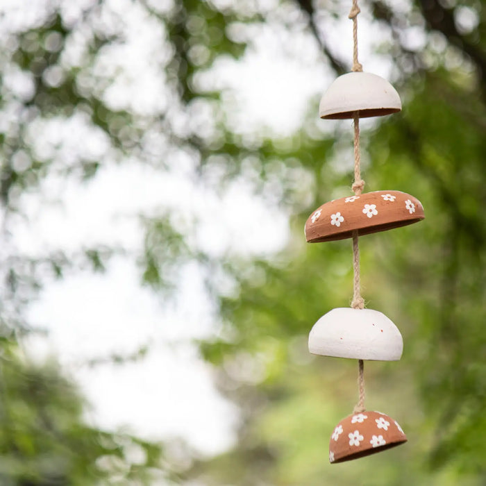 Alden Hand Painted Moon Chimes