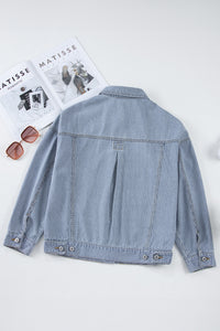 *WEBSITE EXCLUSIVE* Emma Oversized Pocketed Denim Jacket