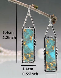 Turquoise Stone Earrings