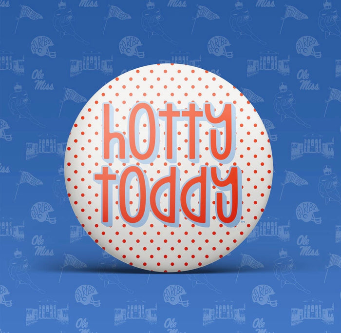 Hotty Toddy Game Day Button