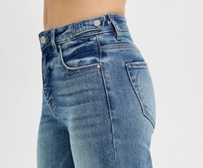 Adjustable Waist Trouser Jeans