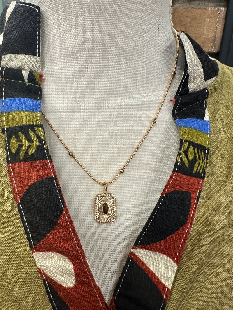 Tiger’s Eye Necklace (FW)