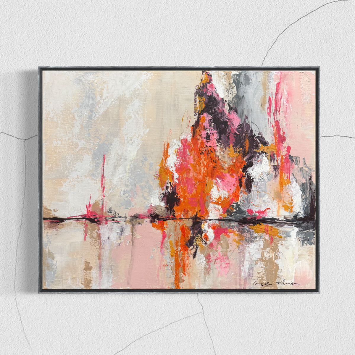 “She Tossed the Match” Original Painting