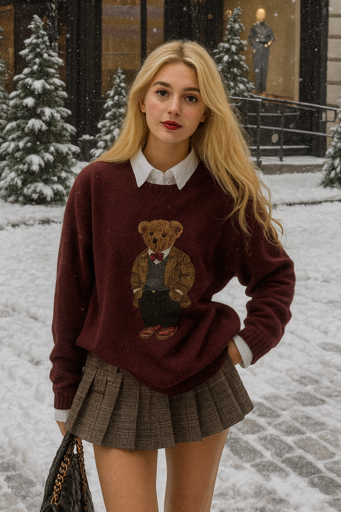 Dapper Bear Sweater