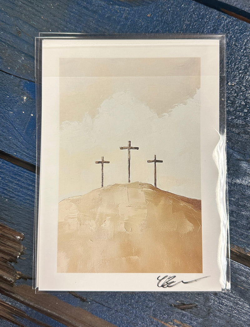 Calvary 5x7 Print, Unframed Vertical
