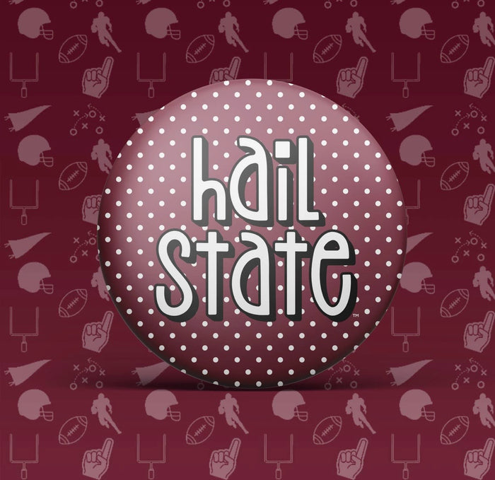 Hail State Game Day Button