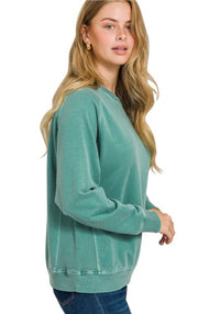 Jade French Terry Top