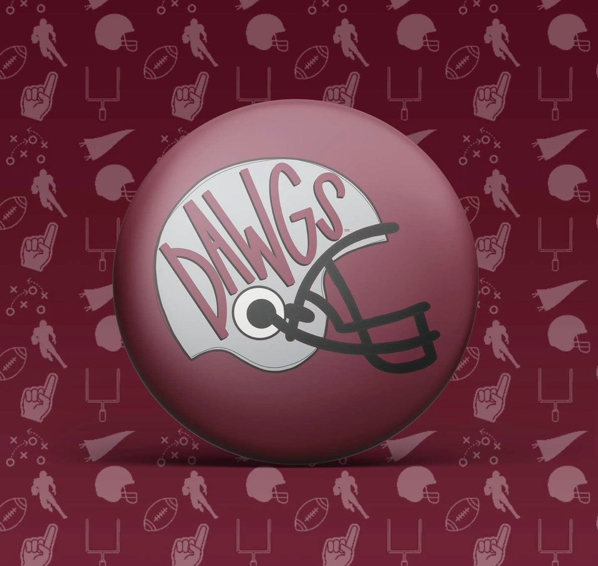 Dawgs Game Day Button