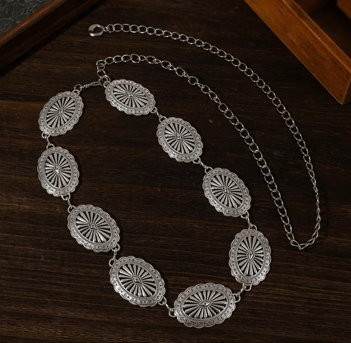 Silver Open Disc Belt (FW)