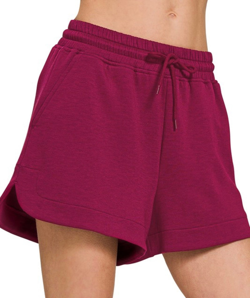 Cabernet “Dupe” Shorts