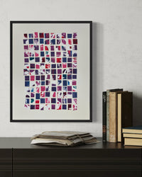 “Pieces of Lana” Framed Original Artwork