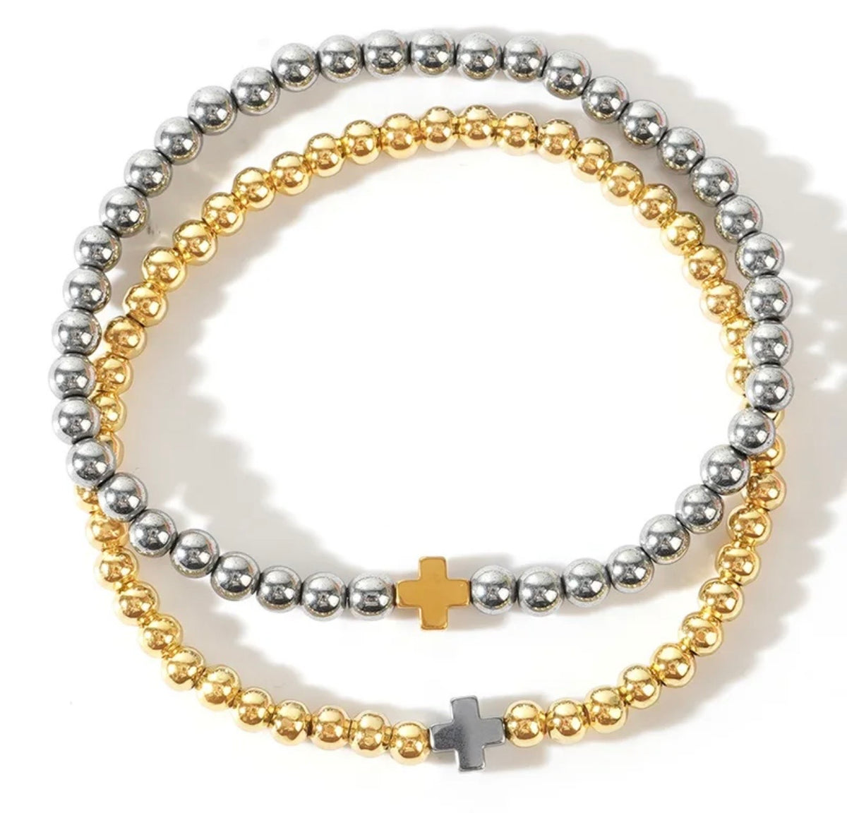 Set of Two Cross Bracelets (FW)
