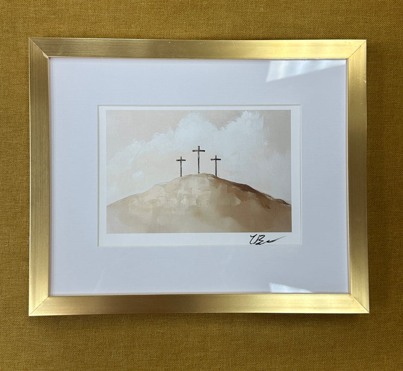 Calvary 5x7 Framed Print Horizontal