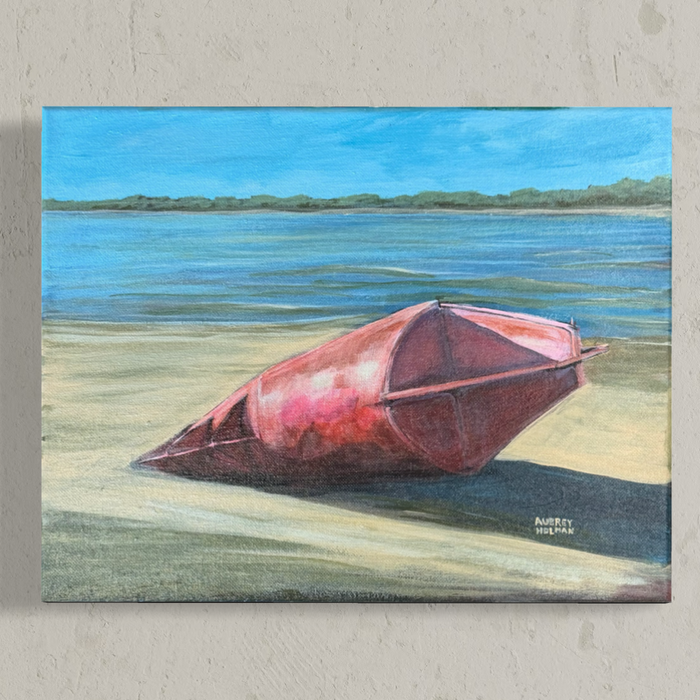 “Beach Buoy” Original Painting by Aubrey Holman