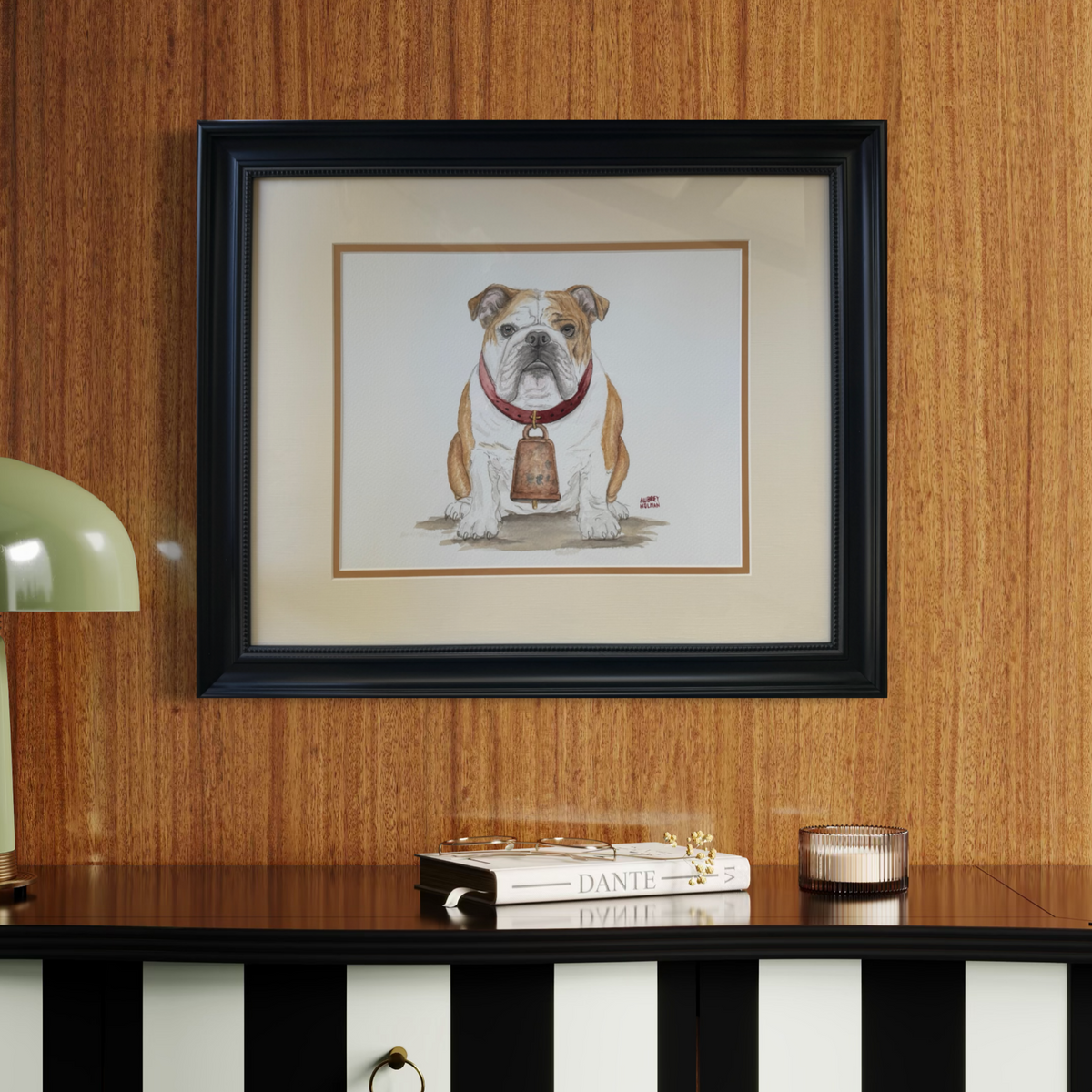 Little Dawg Original Watercolor
