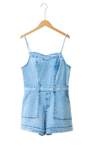 *WEBSITE EXCLUSIVE* Denim Romper