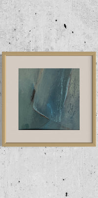 “In the Middle of the Pouring Rain” Original Framed Art