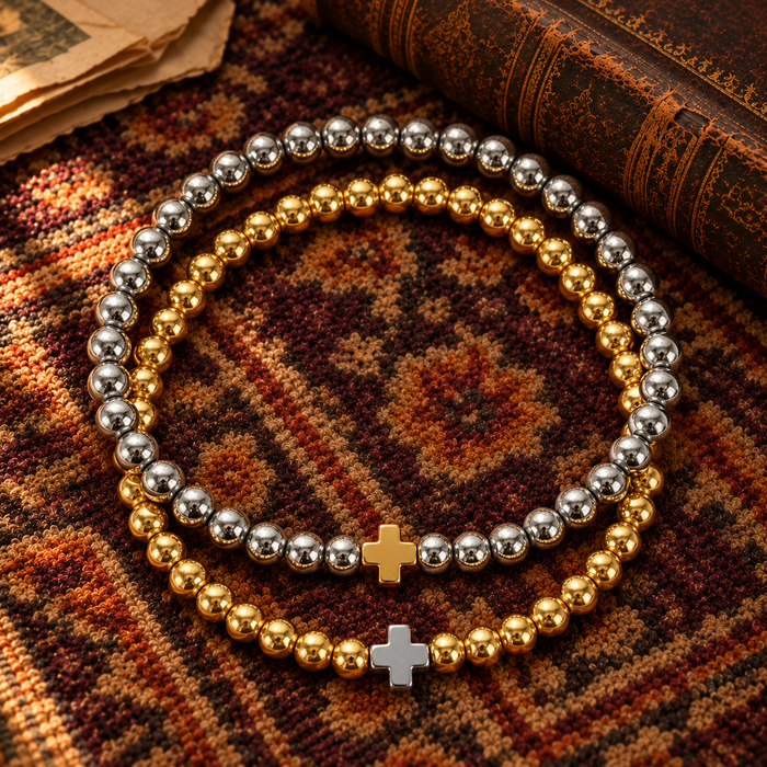 Set of Two Cross Bracelets (FW)