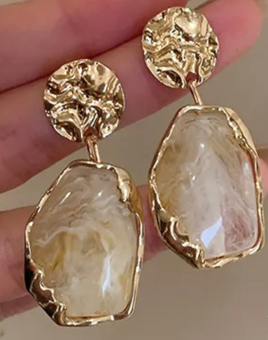 Textured Chunky Earrings
