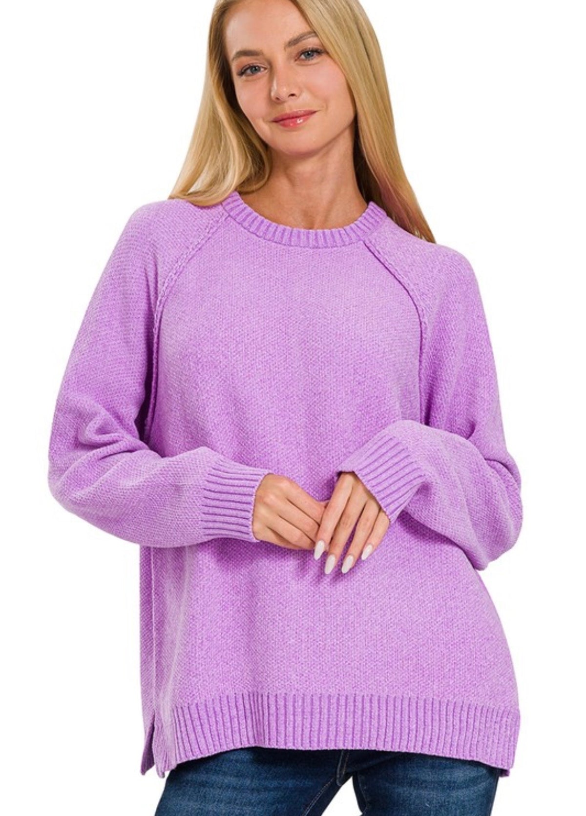 Lavender Soft Sweater