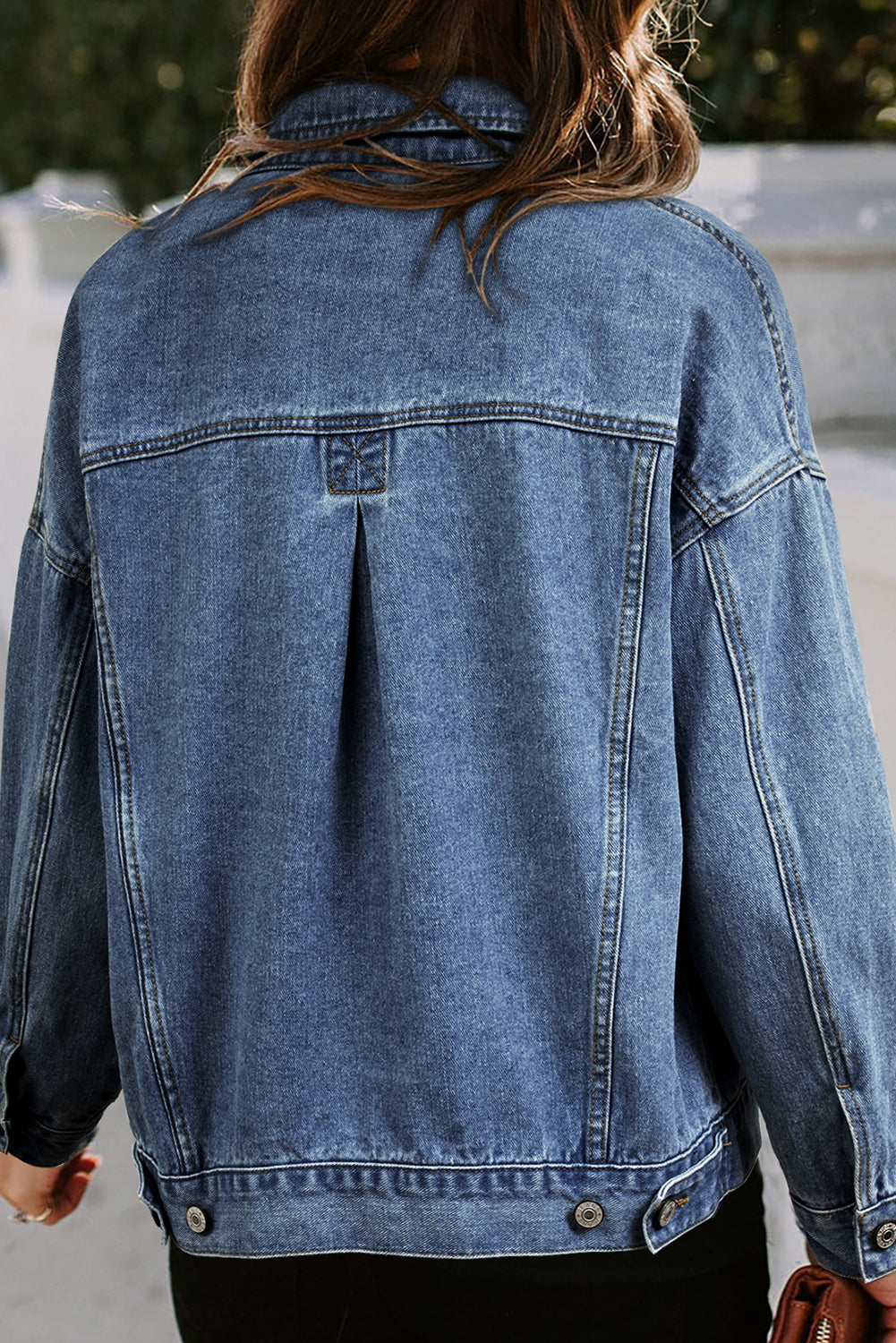 *WEBSITE EXCLUSIVE* Emma Oversized Pocketed Denim Jacket