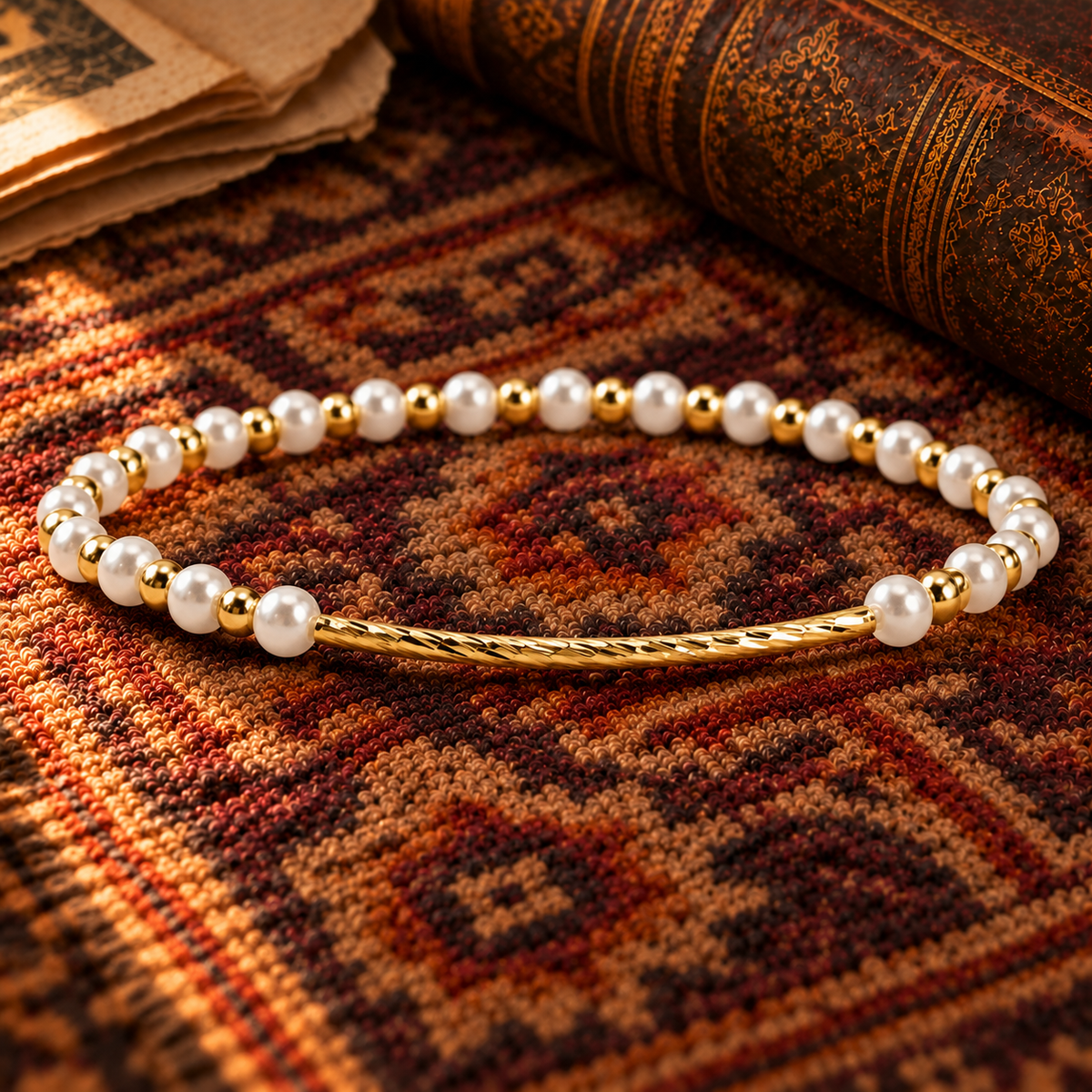 Pearl Bar Bracelet (FW)