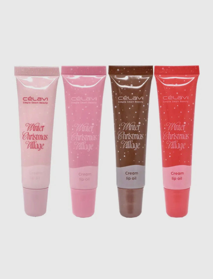 Winter Village Lip Oil Set