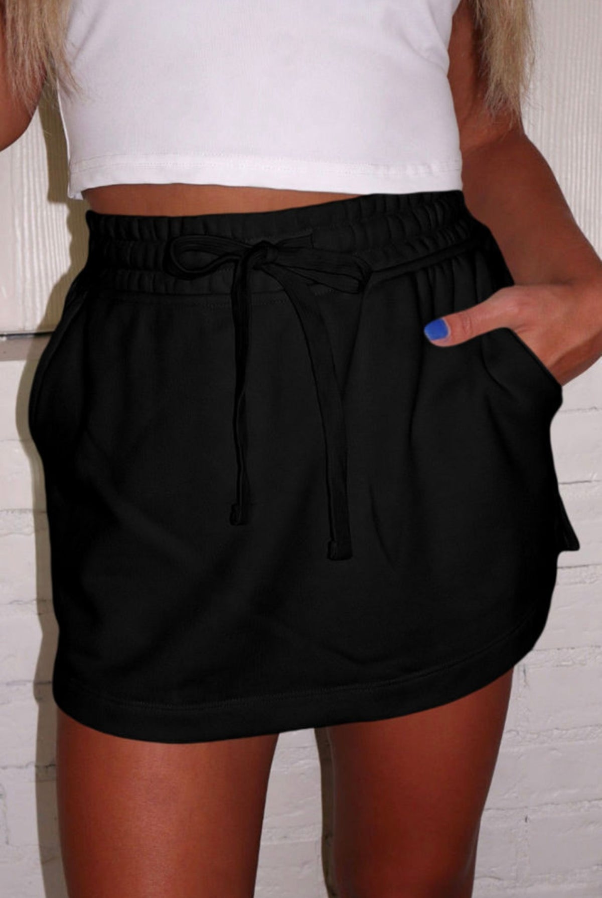 Black Skort