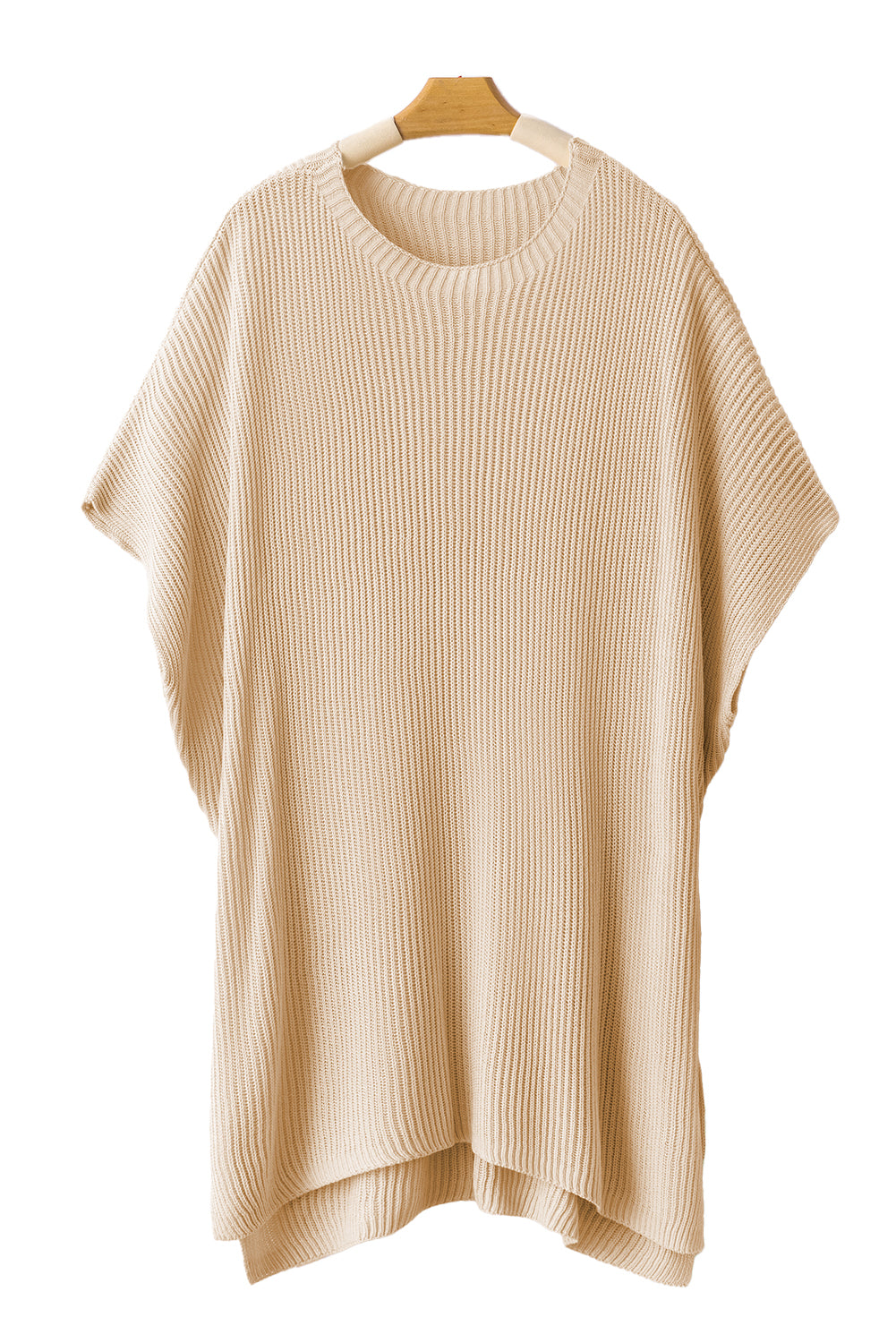 *WEBSITE EXCLUSIVE*  Delia Side Slit Short Sleeve Oversized Sweater