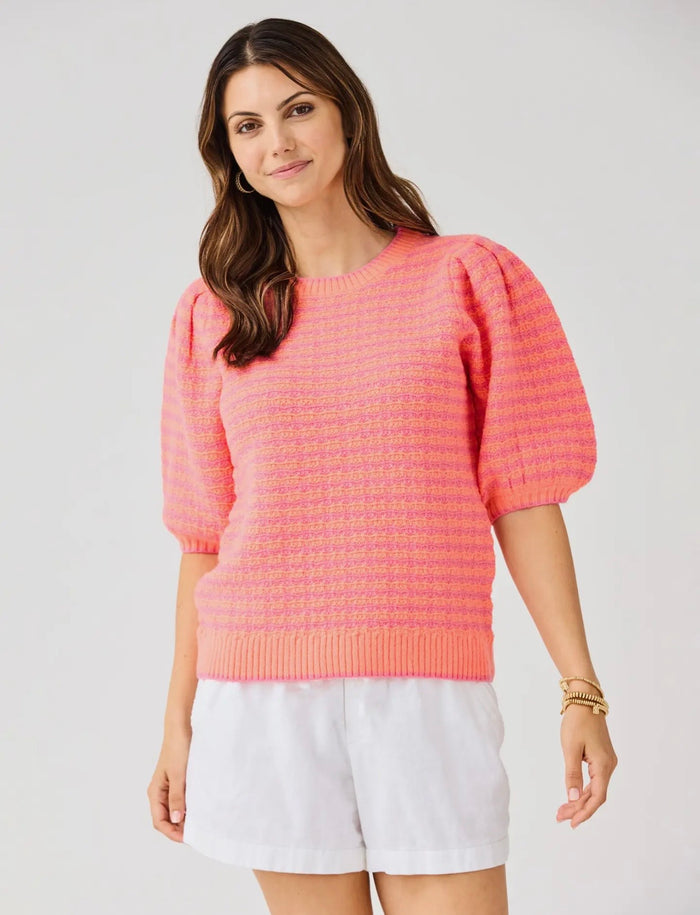 Coral & Pink Abigail Sweater