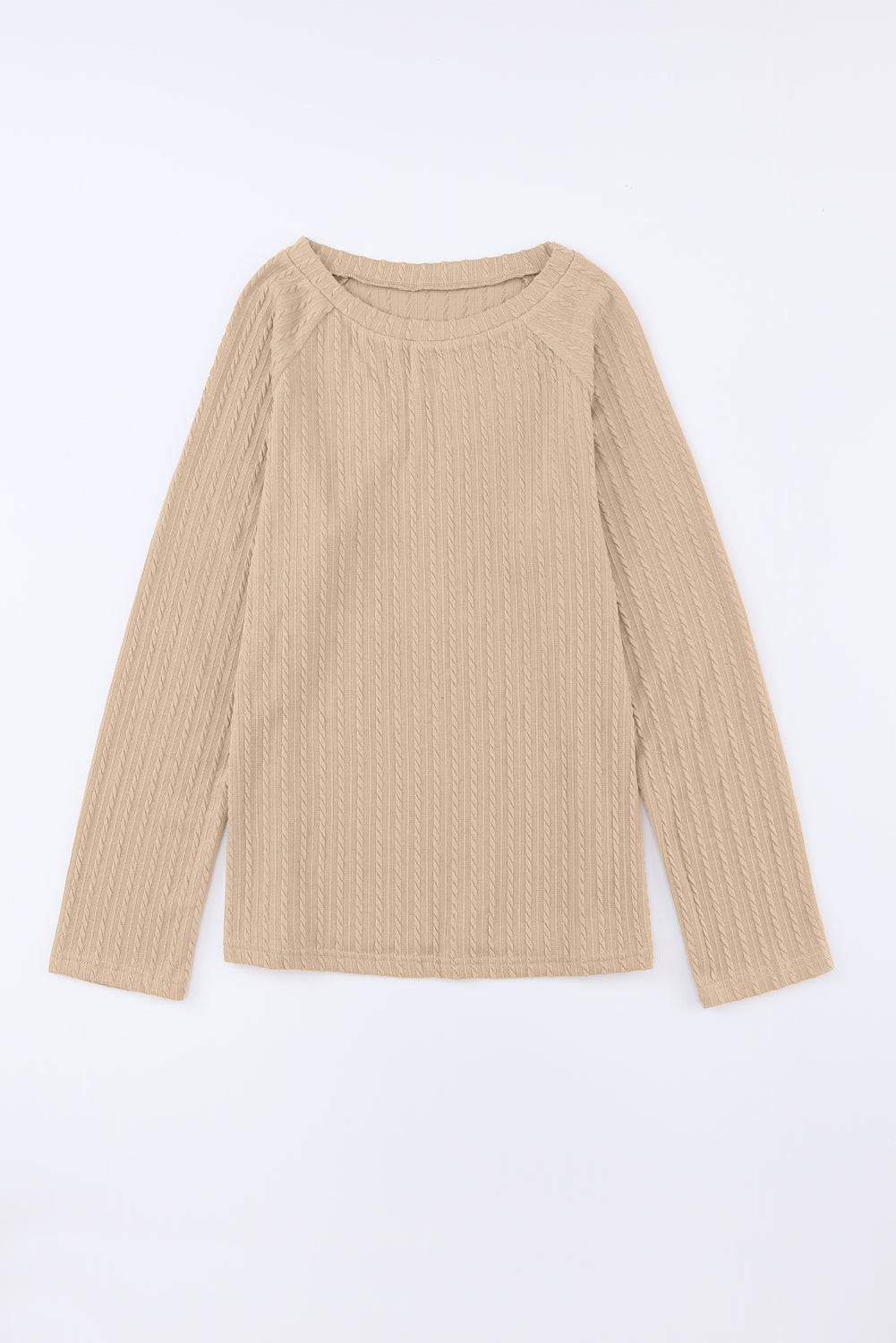 *WEBSITE EXCLUSIVE* Textured Knit Long Sleeve Top