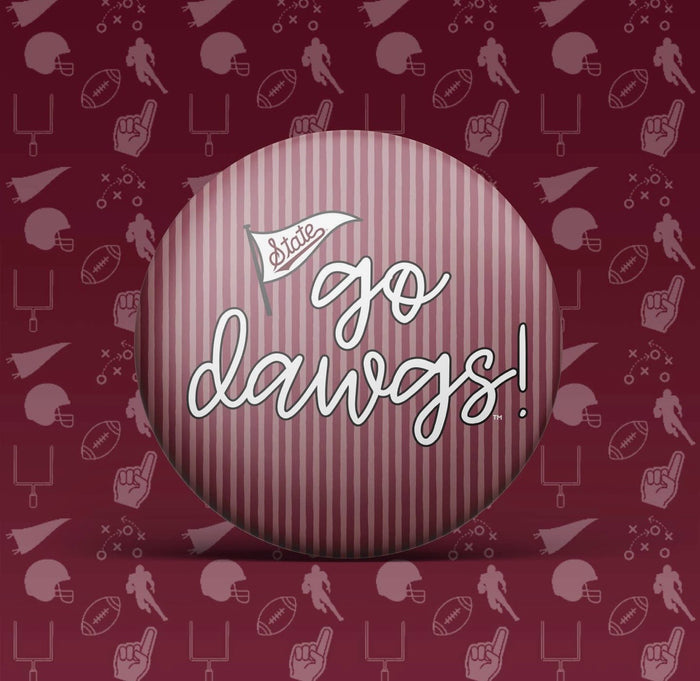 Go Dawgs Game Day/Tailgating Button