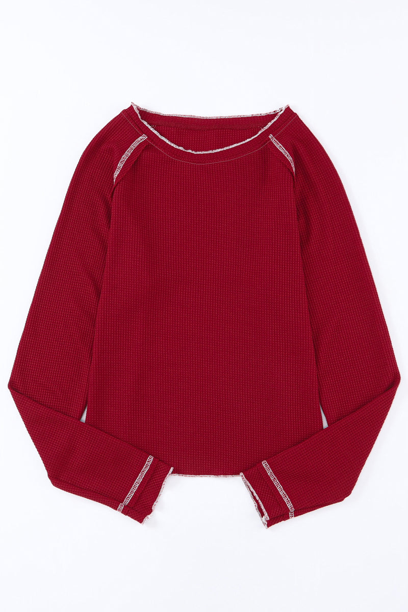 *WEBSITE EXCLUSIVE* Elena Crewneck Long Sleeve Top