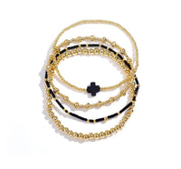 Colorful Set of Beaded Bracelets