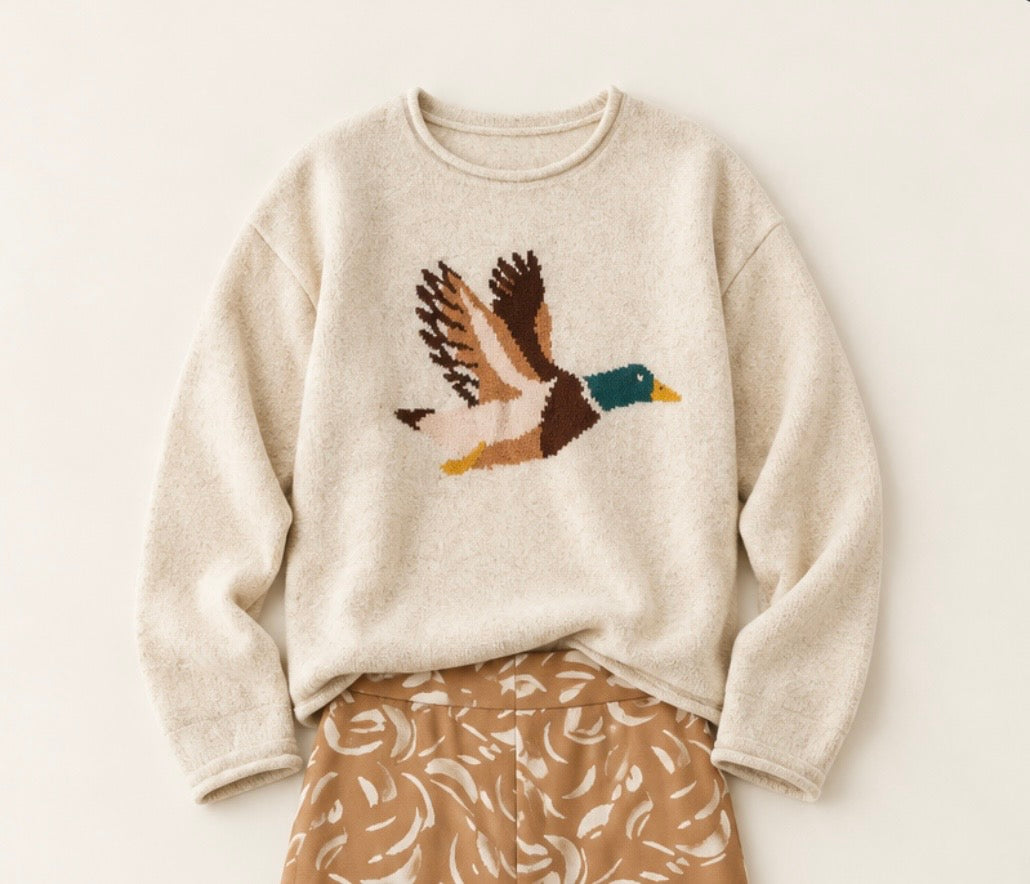 Off White Duck Sweater
