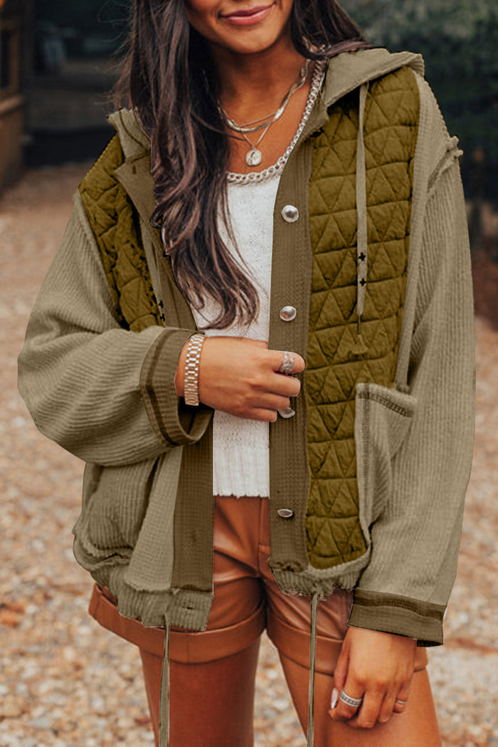 *WEBSITE EXCLUSIVE* Lori Quilted Hooded Jacket