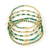 Seed Bead Colorful Bracelet Set