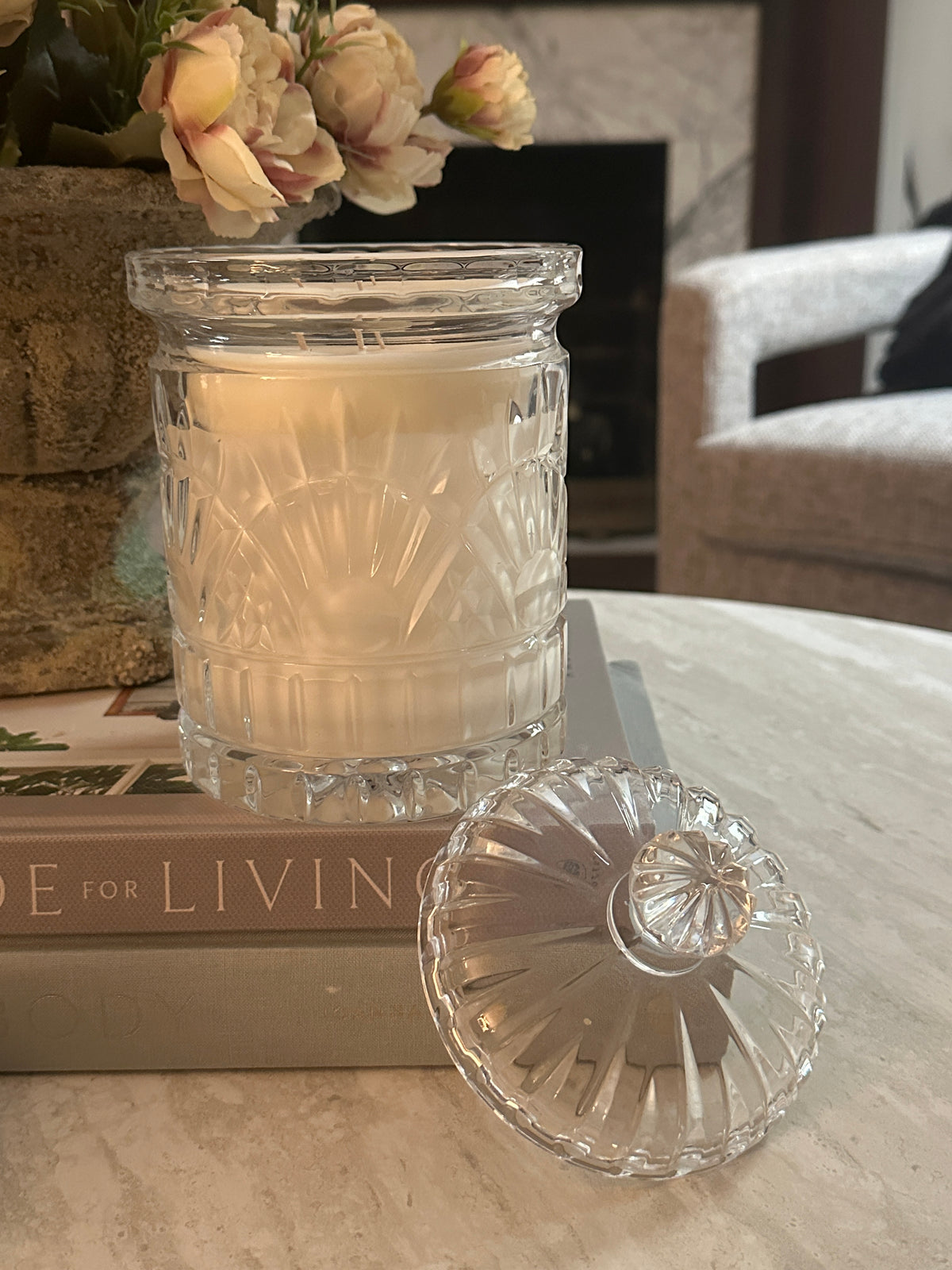 Crystal Canister Candle: Vanity