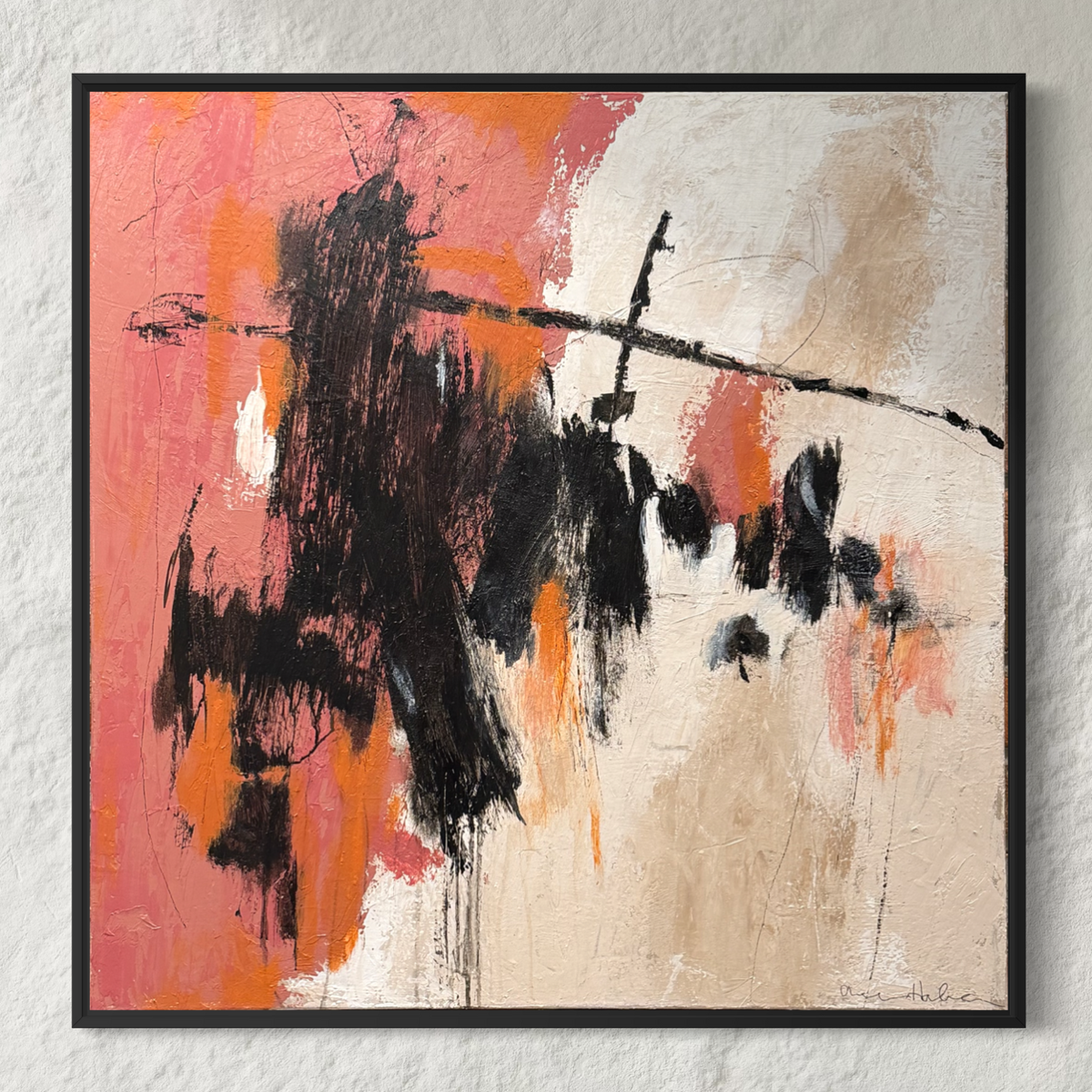 “Ode to Robert Motherwell” Original Painting